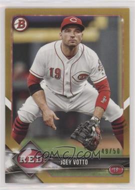 2018 Bowman - [Base] - Gold #43 - Joey Votto /50