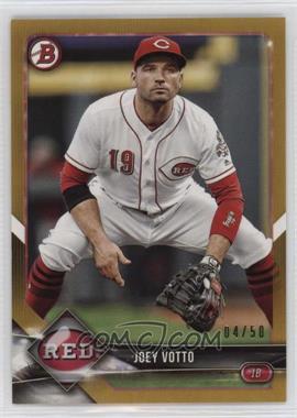 2018 Bowman - [Base] - Gold #43 - Joey Votto /50