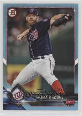 2018 Bowman - [Base] - Sky Blue #30 - Stephen Strasburg /499