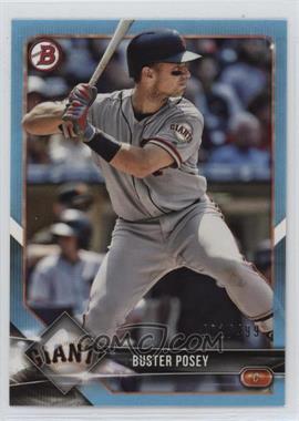 2018 Bowman - [Base] - Sky Blue #79 - Buster Posey /499