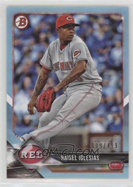 2018 Bowman - [Base] - Sky Blue #96 - Raisel Iglesias /499