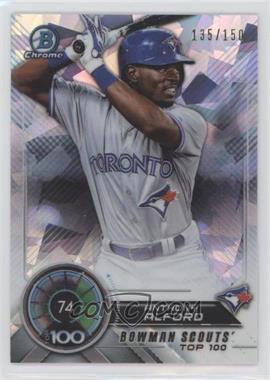 2018 Bowman - Bowman Scouts Top 100 - Atomic Refractor #BTP-74 - Anthony Alford /150