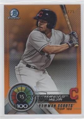 2018 Bowman - Bowman Scouts Top 100 - Orange Refractor #BTP-15 - Francisco Mejia /25