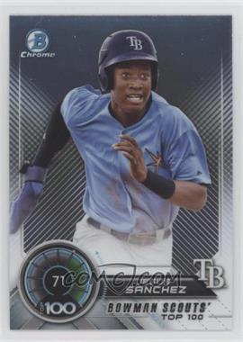 2018 Bowman - Bowman Scouts Top 100 #BTP-71 - Jesus Sanchez