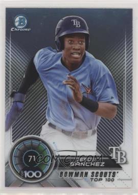 2018 Bowman - Bowman Scouts Top 100 #BTP-71 - Jesus Sanchez