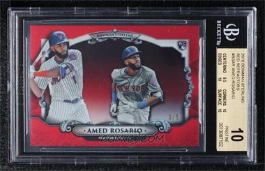2018 Bowman - Bowman Sterling Continuity - Red Refractor #BS-AR - Amed Rosario /5 [BGS 10 PRISTINE]