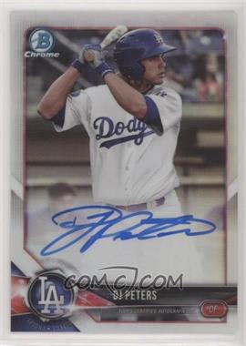 2018 Bowman - Chrome Prospect Autographs - Refractor #CPA-DP - DJ Peters /499