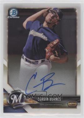 2018 Bowman - Chrome Prospect Autographs #CPA-CB - Corbin Burnes