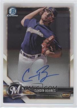 2018 Bowman - Chrome Prospect Autographs #CPA-CB - Corbin Burnes