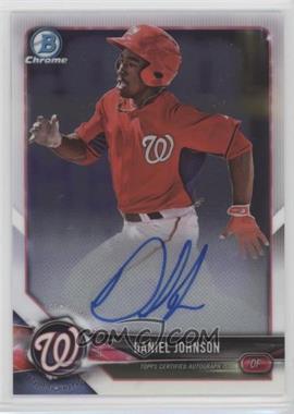 2018 Bowman - Chrome Prospect Autographs #CPA-DJ - Daniel Johnson