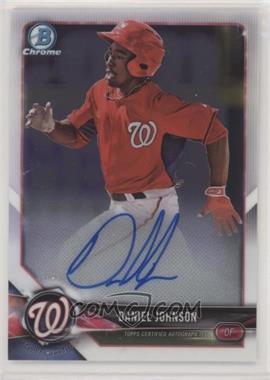 2018 Bowman - Chrome Prospect Autographs #CPA-DJ - Daniel Johnson