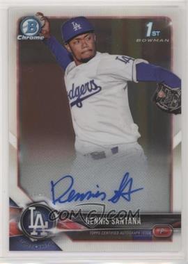 2018 Bowman - Chrome Prospect Autographs #CPA-DS - Dennis Santana [EX to NM]