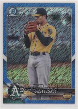 2018 Bowman - Chrome Prospects - Blue Shimmer Refractor #BCP126 - Jesus Luzardo /150