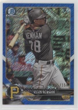 2018 Bowman - Chrome Prospects - Blue Shimmer Refractor #BCP17 - Kevin Newman /150