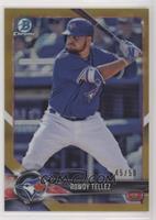 Rowdy Tellez [EX to NM] #/50