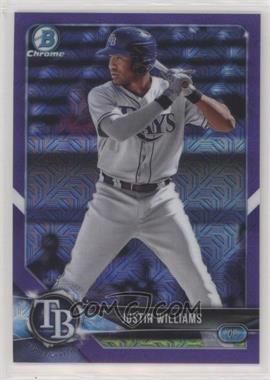 2018 Bowman - Chrome Prospects - Mega Box Purple Mojo Refractor #BCP10 - Justin Williams /250