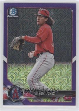 2018 Bowman - Chrome Prospects - Mega Box Purple Mojo Refractor #BCP144 - Jahmai Jones /250