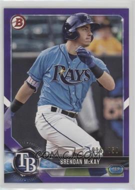 2018 Bowman - Prospects - Purple #BP68 - Brendan McKay /250