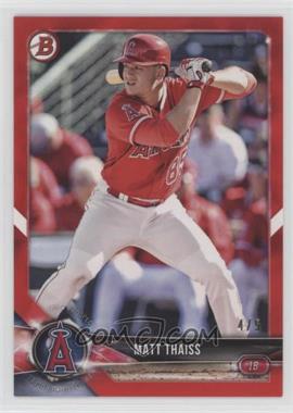 2018 Bowman - Prospects - Red #BP61 - Matt Thaiss /5