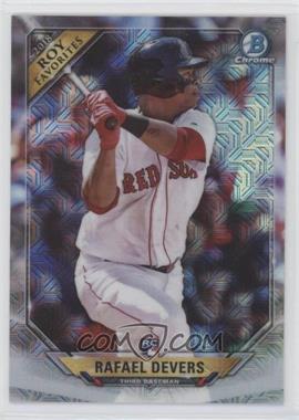 2018 Bowman - ROY Favorites - Mega Box Mojo Refractor #ROYF-RD - Rafael Devers [EX to NM]