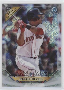 2018 Bowman - ROY Favorites - Mega Box Mojo Refractor #ROYF-RD - Rafael Devers [EX to NM]