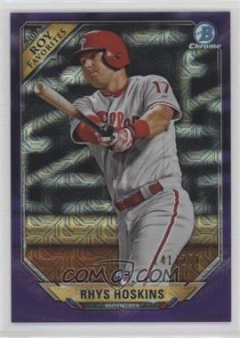 2018 Bowman - ROY Favorites - Mega Box Purple Mojo Refractor #ROYF-RH - Rhys Hoskins /250