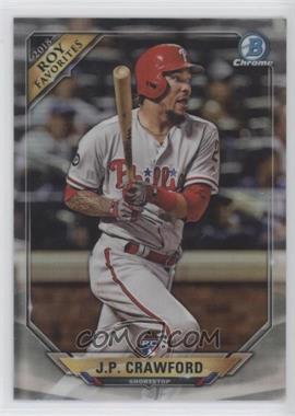 2018 Bowman - ROY Favorites #ROYF-JC - J.P. Crawford