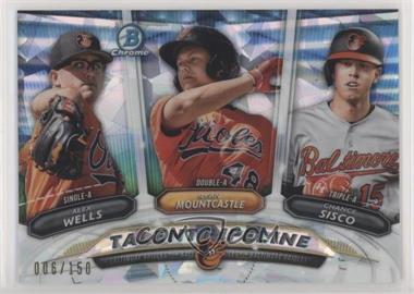 2018 Bowman - Talent Pipeline - Atomic Refractor #TP-BAL - Chance Sisco, Ryan Mountcastle, Alex Wells /150