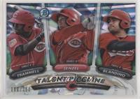 Alex Blandino, Nick Senzel, Taylor Trammell #/150