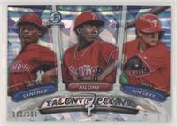 Scott Kingery, Franklyn Kilome, Sixto Sanchez #/150