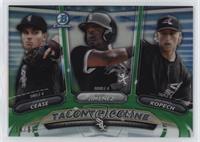 Michael Kopech, Eloy Jimenez, Dylan Cease #/99