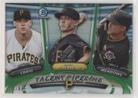 Austin Meadows, Mitch Keller, Will Craig #/99