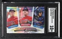 Ronald Acuna, Mike Soroka, Kyle Wright [SGC 10 GEM]