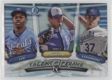 2018 Bowman - Talent Pipeline #TP-KCR - Josh Staumont, Foster Griffin, Khalil Lee