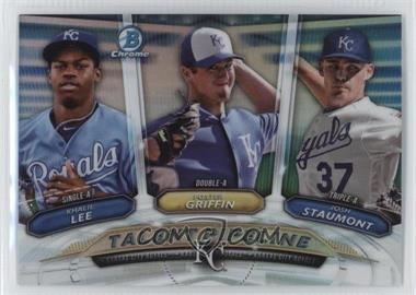 2018 Bowman - Talent Pipeline #TP-KCR - Josh Staumont, Foster Griffin, Khalil Lee