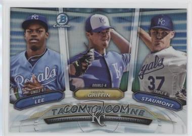 2018 Bowman - Talent Pipeline #TP-KCR - Josh Staumont, Foster Griffin, Khalil Lee