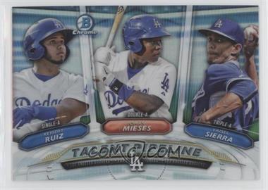 2018 Bowman - Talent Pipeline #TP-LAD - Yaisel Sierra, Johan Mieses, Keibert Ruiz