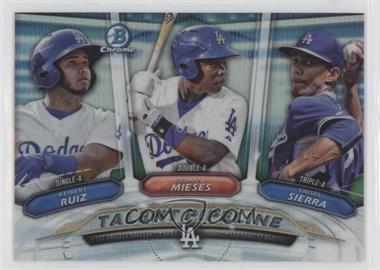 2018 Bowman - Talent Pipeline #TP-LAD - Yaisel Sierra, Johan Mieses, Keibert Ruiz