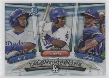 2018 Bowman - Talent Pipeline #TP-LAD - Yaisel Sierra, Johan Mieses, Keibert Ruiz