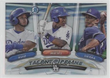 2018 Bowman - Talent Pipeline #TP-LAD - Yaisel Sierra, Johan Mieses, Keibert Ruiz