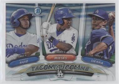 2018 Bowman - Talent Pipeline #TP-LAD - Yaisel Sierra, Johan Mieses, Keibert Ruiz