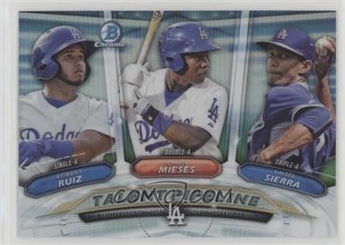 2018 Bowman - Talent Pipeline #TP-LAD - Yaisel Sierra, Johan Mieses, Keibert Ruiz