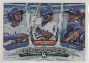 2018 Bowman - Talent Pipeline #TP-LAD - Yaisel Sierra, Johan Mieses, Keibert Ruiz