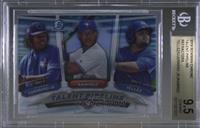 Rowdy Tellez, Vladimir Guerrero Jr., Harold Ramirez [BGS 9.5 GEM …