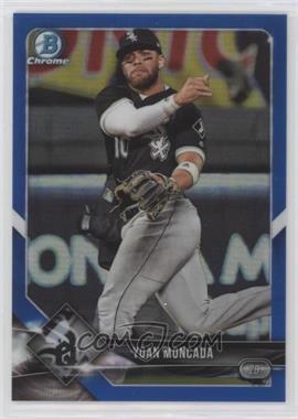 2018 Bowman Chrome - [Base] - Blue Refractor #14 - Yoan Moncada /150