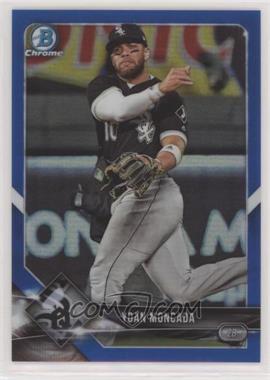 2018 Bowman Chrome - [Base] - Blue Refractor #14 - Yoan Moncada /150