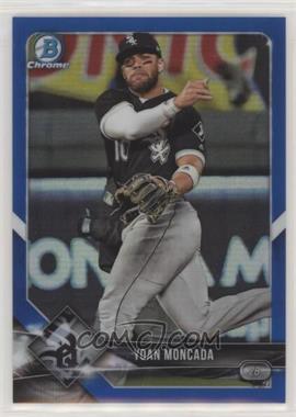 2018 Bowman Chrome - [Base] - Blue Refractor #14 - Yoan Moncada /150