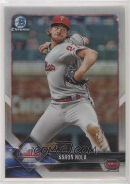 2018 Bowman Chrome - [Base] - Refractor #22 - Aaron Nola /499