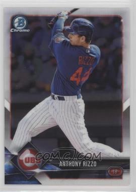 2018 Bowman Chrome - [Base] #6 - Anthony Rizzo