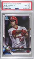 Rookie Variation - Jack Flaherty (Swinging Bat) [PSA 10 GEM MT]